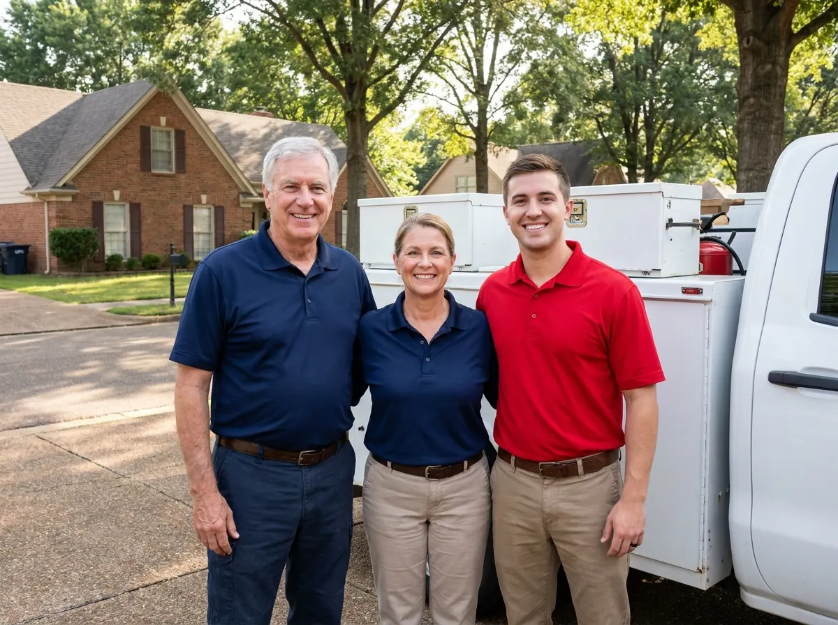 The BlueHearth Insect Removal team, pest control service in Memphis, TN